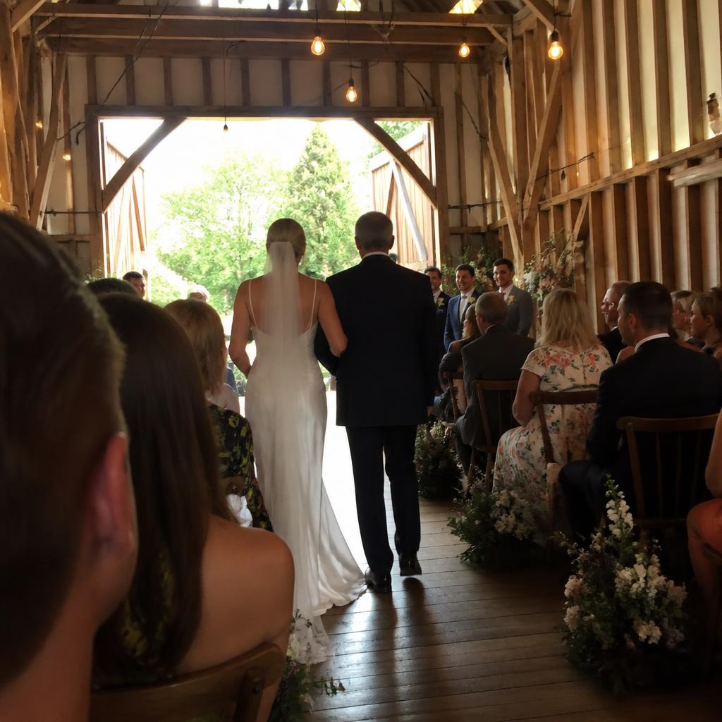 Walking down the aisle